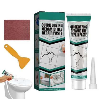 Reparaturpaste für Keramikfliesen - Schnell trocknend & Langlebig