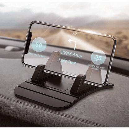 Hochwertige, rutschfeste & wiederverwendbare Silikon-Handyhalterung für Auto & Tisch – Sicherer Halt für Navigation & mehr (Herbst-Kollektion)