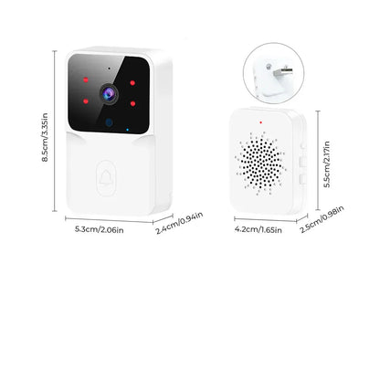 DoorWatch - Intelligente Deurbelcamera met Nachtzicht en Tweerichtingsaudio