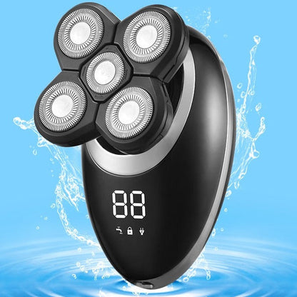 Pro Shaver V2: Wasserdichter, kabelloser 4D Herren Rasierer & Trimmer – Perfekte Bartpflege für Kopf & Körper