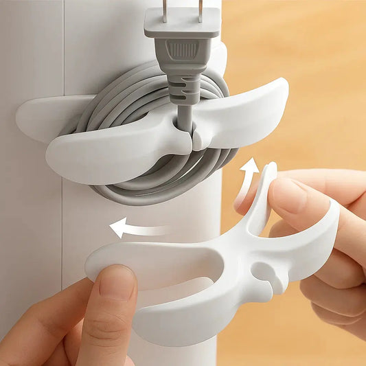 Selbstklebender Kabel-Organizer: Schluss mit Kabelsalat – für ein aufgeräumtes Zuhause (10 Stück)