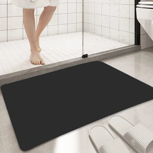 Zevor - Wasserabsorbierende rutschfeste Badvorleger für ein trockenes und sicheres Badezimmer