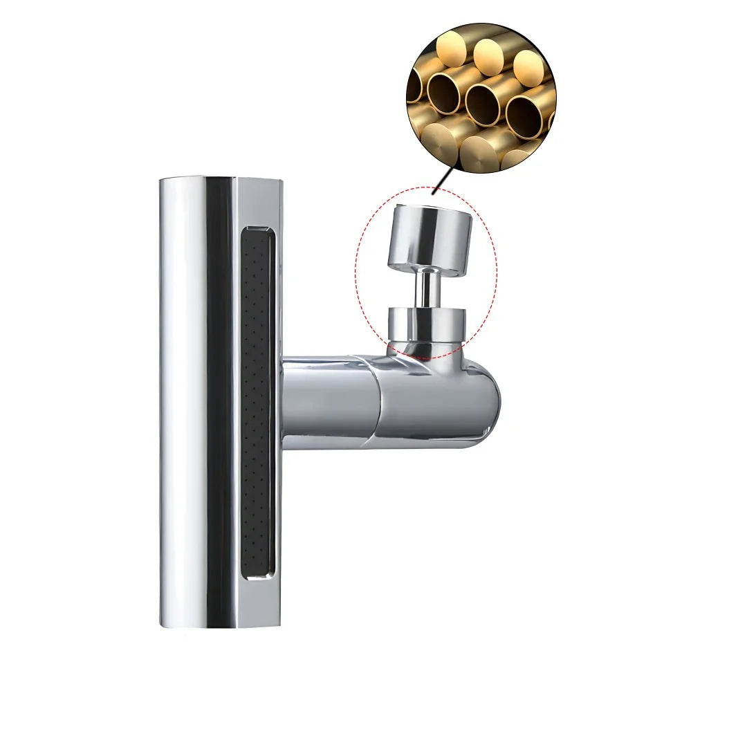 Drehbare Waschbeckenarmatur 720° mit 4 Strahlarten - Modern & Funktional