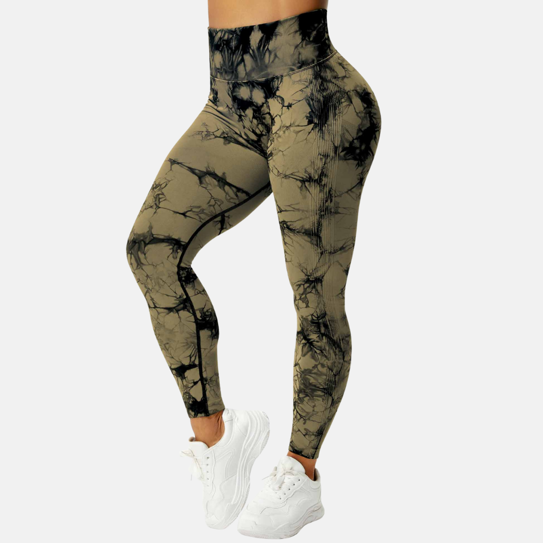 Bauch-Weg Tie-Dye Leggings - Bequeme und stylische Figurformende Leggings für Damen