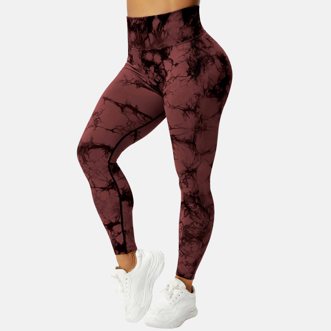 Bauch-Weg Tie-Dye Leggings - Bequeme und stylische Figurformende Leggings für Damen