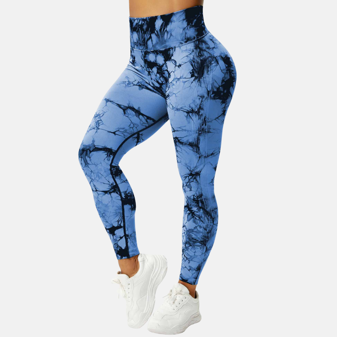 Bauch-Weg Tie-Dye Leggings - Bequeme und stylische Figurformende Leggings für Damen