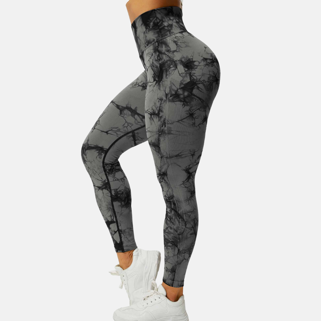 Bauch-Weg Tie-Dye Leggings - Bequeme und stylische Figurformende Leggings für Damen
