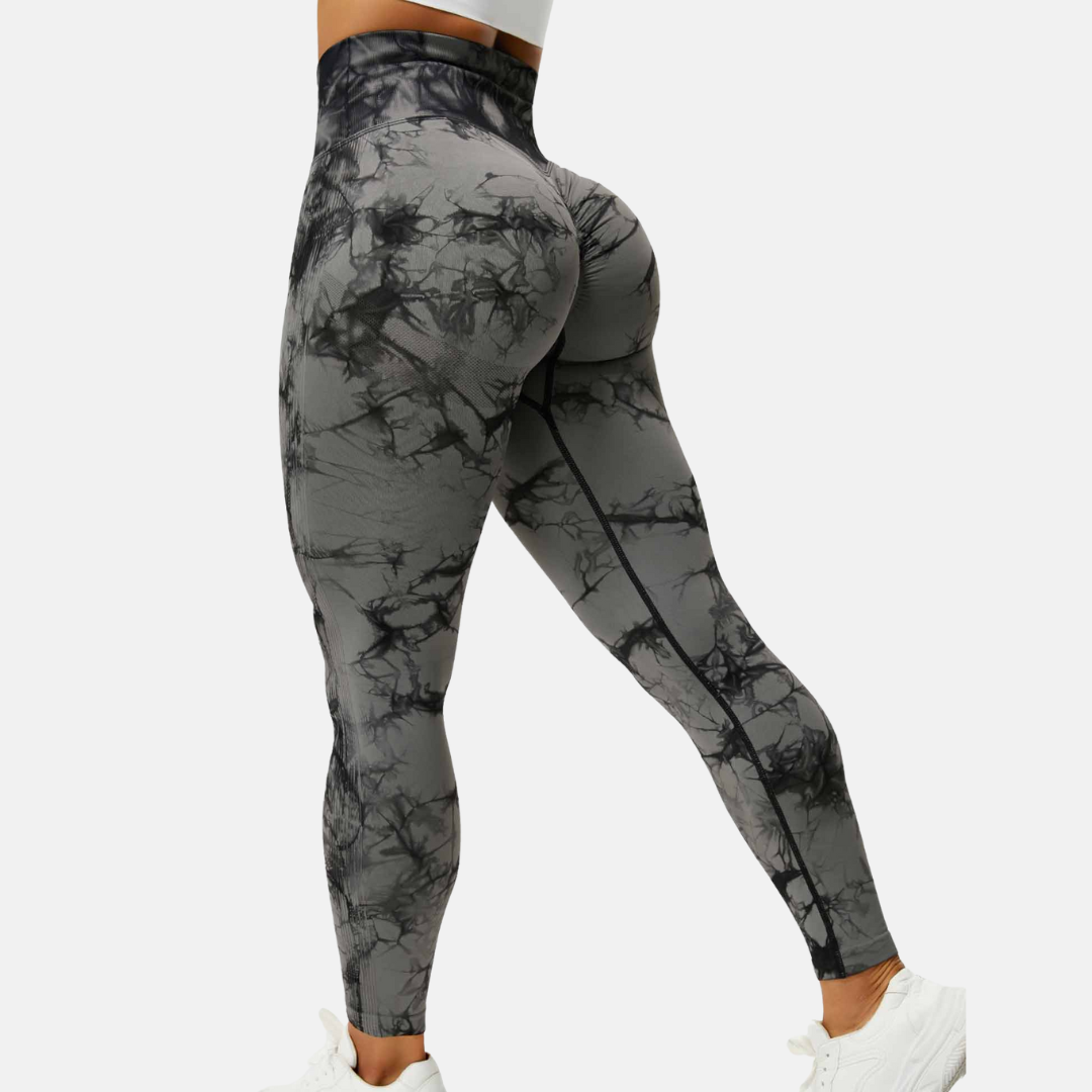 Bauch-Weg Tie-Dye Leggings - Bequeme und stylische Figurformende Leggings für Damen