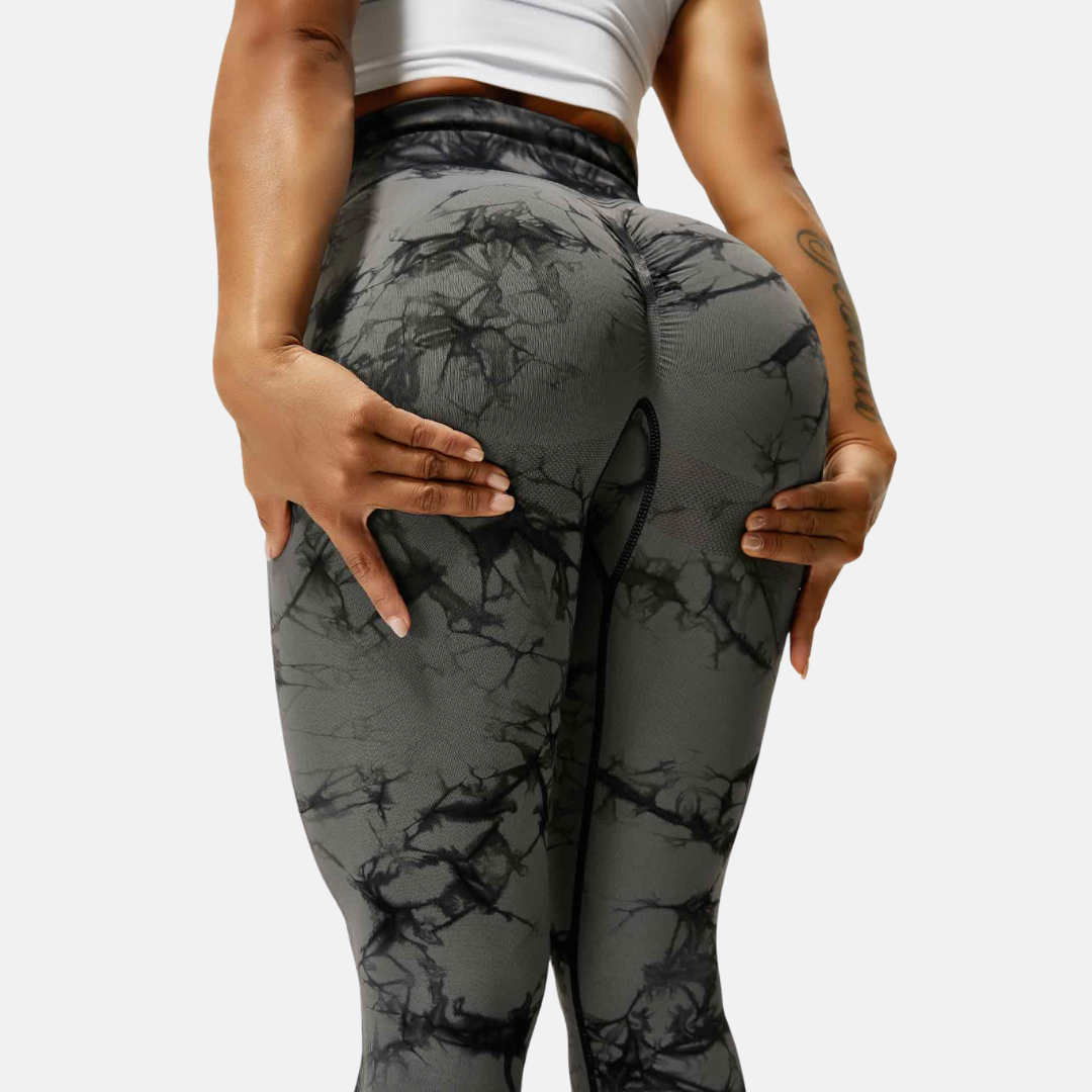 Bauch-Weg Tie-Dye Leggings - Bequeme und stylische Figurformende Leggings für Damen
