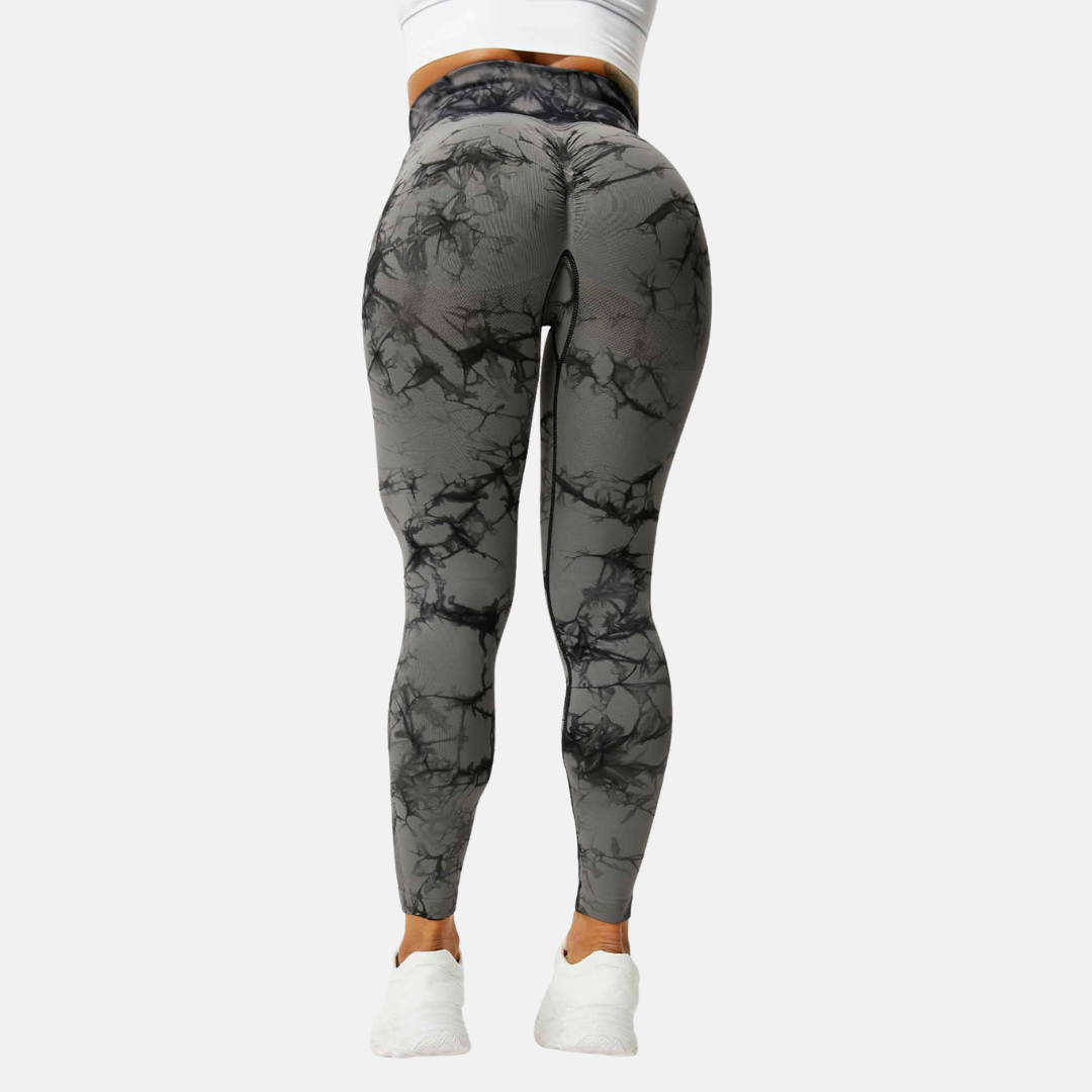 Bauch-Weg Tie-Dye Leggings - Bequeme und stylische Figurformende Leggings für Damen