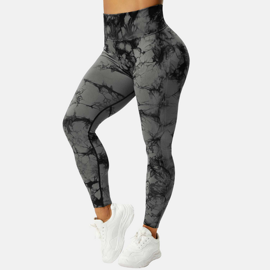 Bauch-Weg Tie-Dye Leggings - Bequeme und stylische Figurformende Leggings für Damen