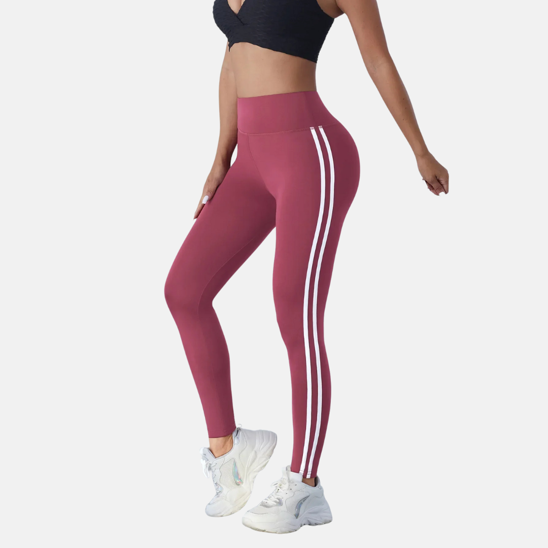 Figurformende Yoga Leggings – Bequemer Stretch-Stoff für Training und Freizeit