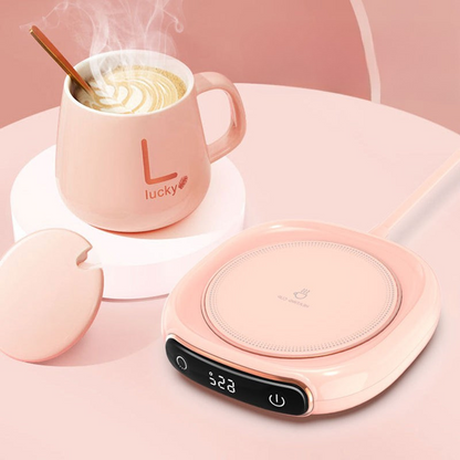 MugMate - Tragbarer USB-Getränkewärmer für unterwegs | Hält Ihren Kaffee und Tee warm