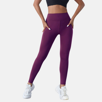 Figurformende Yoga Leggings – Bequemer Stretch-Stoff für Training und Freizeit