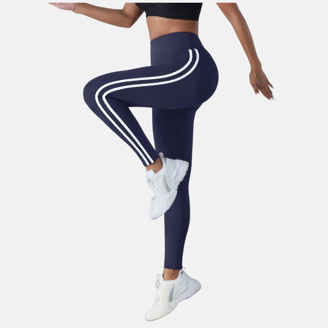 Figurformende Yoga Leggings – Bequemer Stretch-Stoff für Training und Freizeit