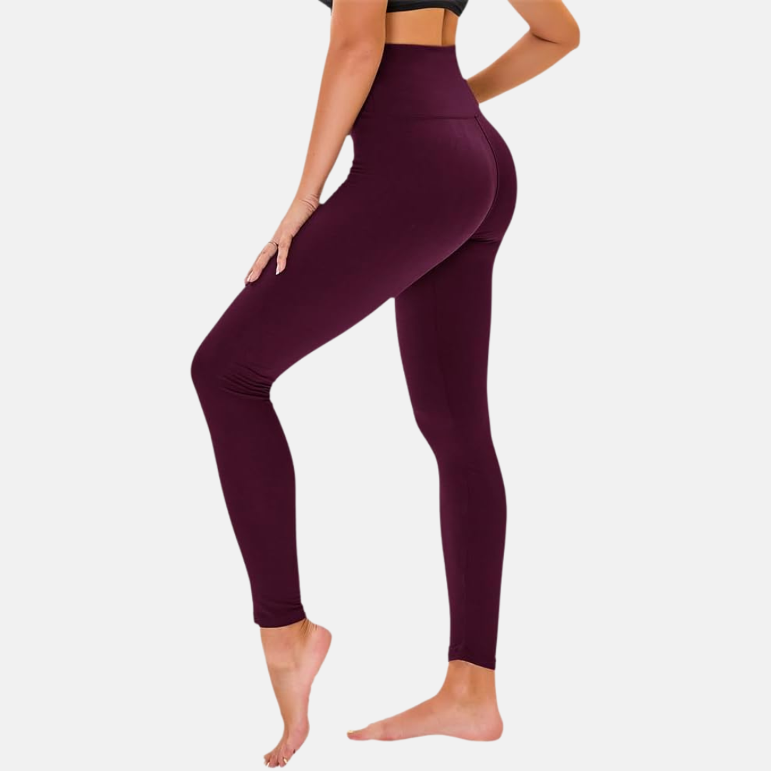 LuxeFit High-Waisted Leggings - Selene | Hochtaillierte, bequeme Sportleggings