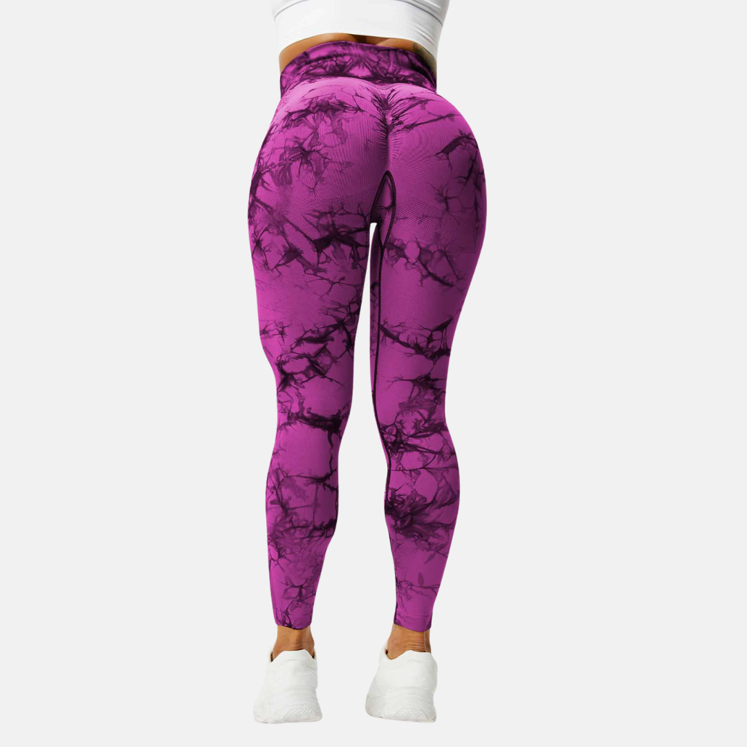 Bauch-Weg Tie-Dye Leggings - Bequeme und stylische Figurformende Leggings für Damen