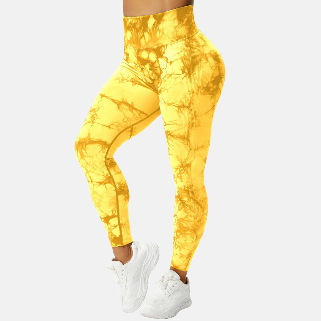 Bauch-Weg Tie-Dye Leggings - Bequeme und stylische Figurformende Leggings für Damen