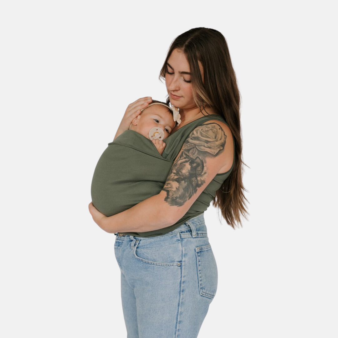 Bequemer & Stylischer Babytrage-T-Shirt Hybrid für Eltern