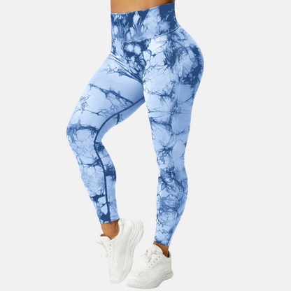 Bauch-Weg Tie-Dye Leggings - Bequeme und stylische Figurformende Leggings für Damen