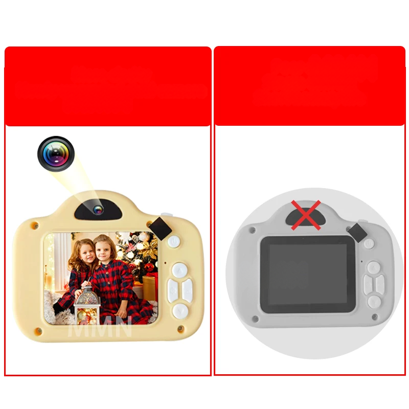 KidCapture Digitale Kinderkamera - 1080p HD mit Farbbildschirm, perfekt für Jungen und Mädchen | Fotografie-Spaß für Kinder