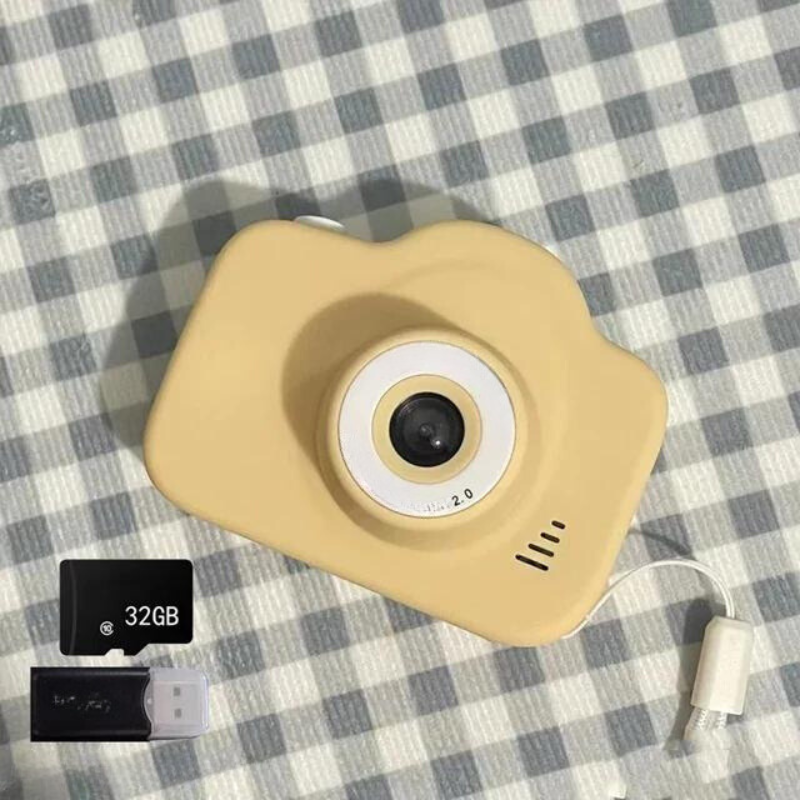 KidCapture Digitale Kinderkamera - 1080p HD mit Farbbildschirm, perfekt für Jungen und Mädchen | Fotografie-Spaß für Kinder