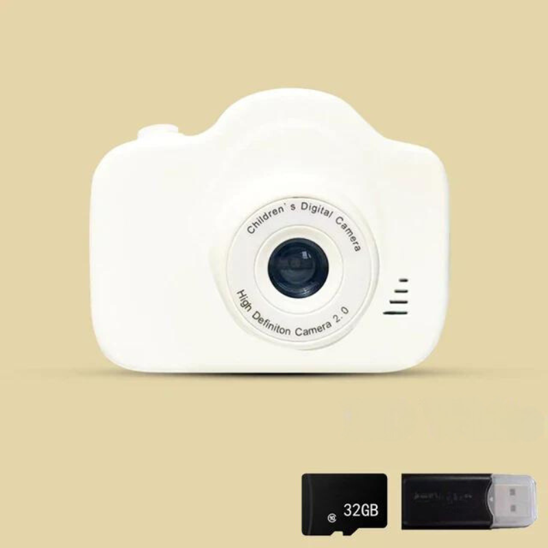 KidCapture Digitale Kinderkamera - 1080p HD mit Farbbildschirm, perfekt für Jungen und Mädchen | Fotografie-Spaß für Kinder