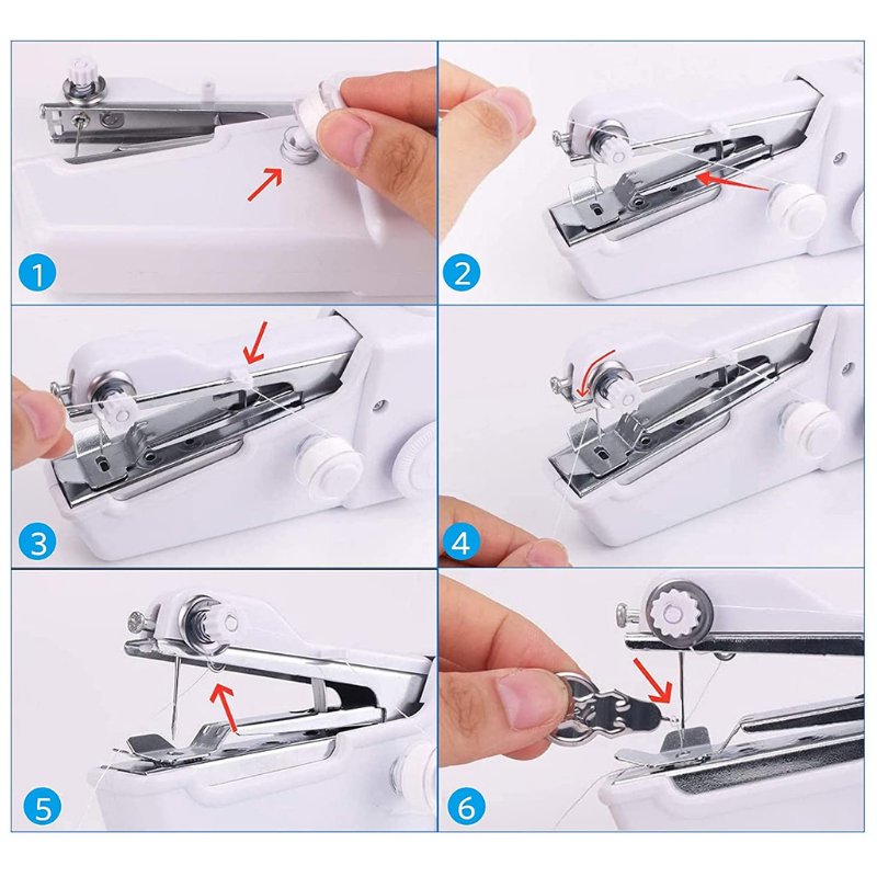 SewSwift - Tragbare Nähmaschine für schnelle Reparaturen unterwegs