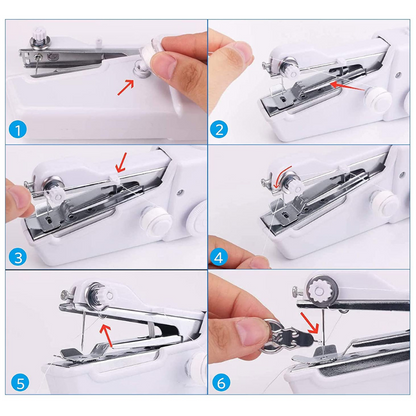 SewSwift - Tragbare Nähmaschine für schnelle Reparaturen unterwegs