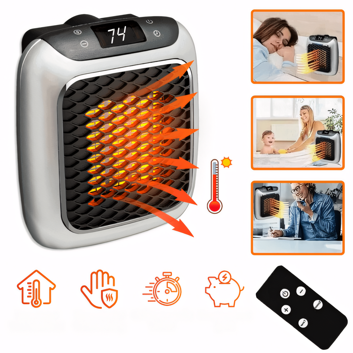 EcoWarmth | Umweltfreundliche elektrische Heizung für Ihr Zuhause