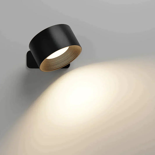 Glow360 | Draadloze, Oplaadbare Wandlamp met 360° Rotatie - Sfeervolle & Flexibele Verlichting
