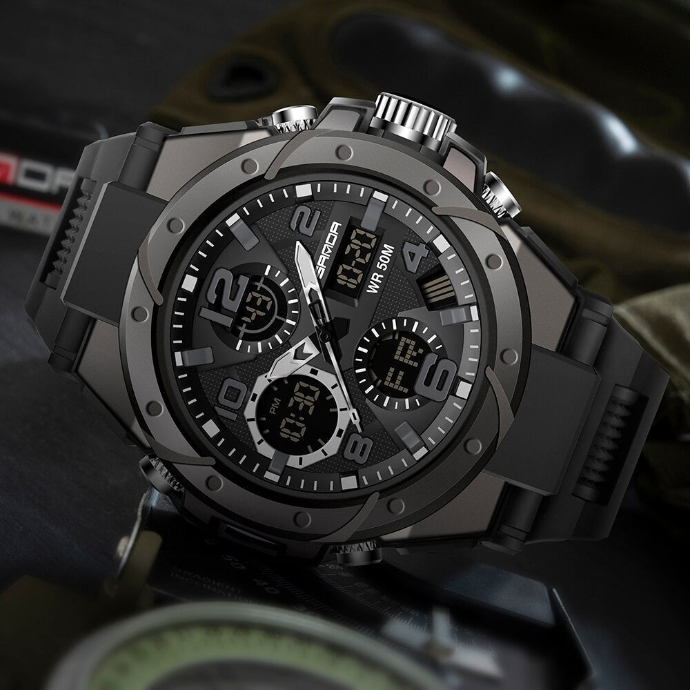 ReconTime Militair Herenhorloge - Robuust, Stijlvol & Multifunctioneel