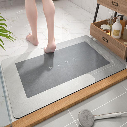 Sneldrogende Badmat | Superabsorberende Antislip Vloermat voor de Badkamer