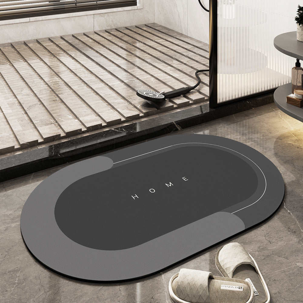 Sneldrogende Badmat | Superabsorberende Antislip Vloermat voor de Badkamer