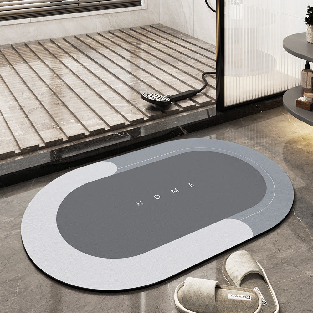 Sneldrogende Badmat | Superabsorberende Antislip Vloermat voor de Badkamer
