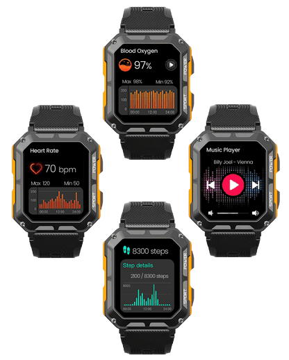 EdgeTech: Robuste und smarte Uhr für Abenteurer - Bis zu 14 Tage Akkulaufzeit