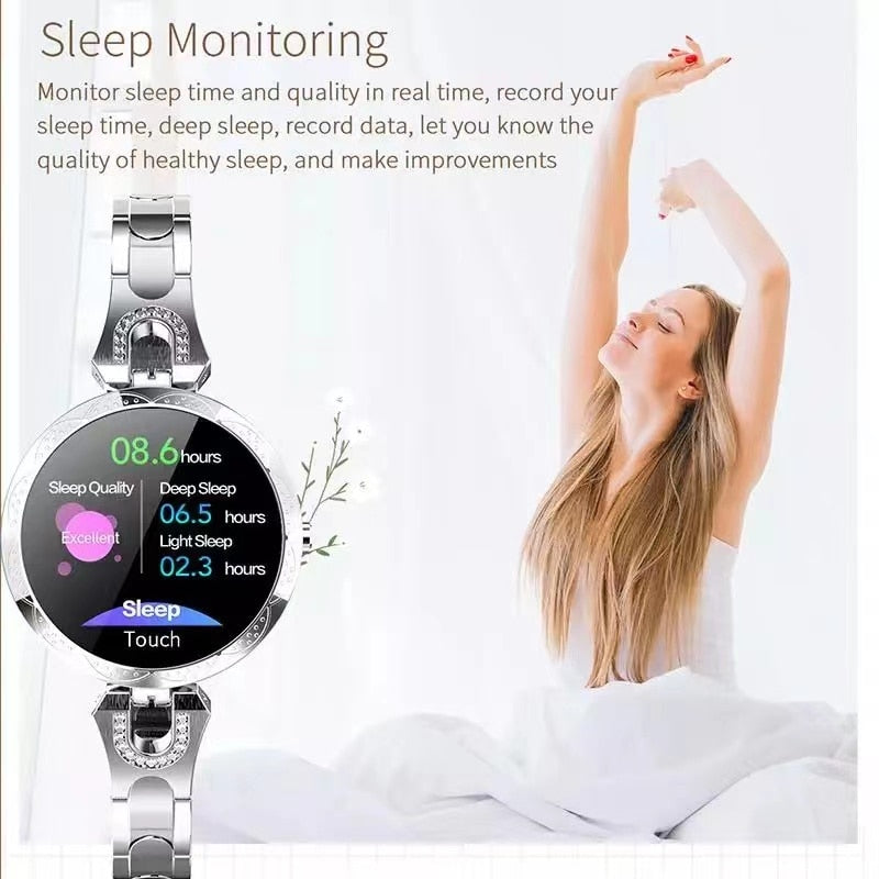 AquaFit Smartwatch: Ihre wasserdichte Allround-Begleiterin für Fitness und Gesundheit