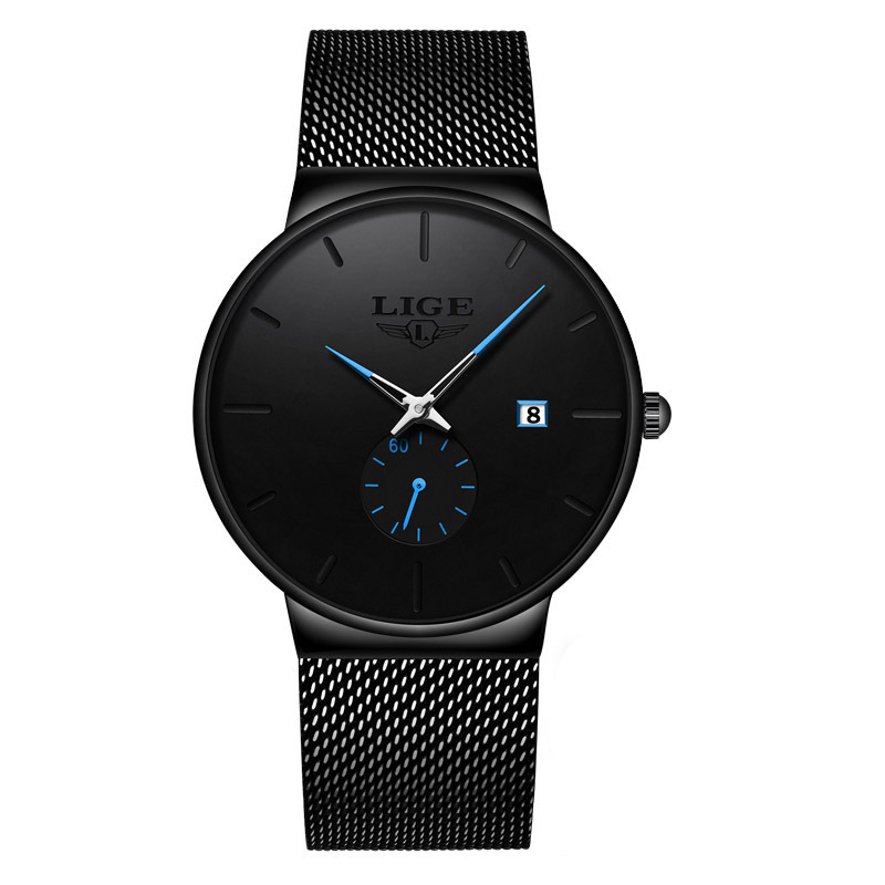 Wasserdicht Luxus Quarz Uhr | Elegantes Edelstahl-Design
