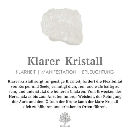 Lyra Amethyst Heilkristall Halskette - Natürliche Heilung und Schutz