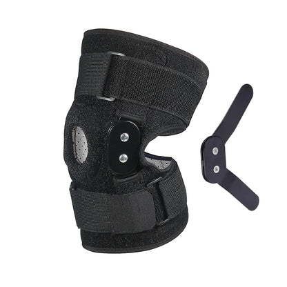 FlexiSupport: Verstellbare Kniebandage mit Scharnier für maximale Bewegungsfreiheit und Schmerzlinderung
