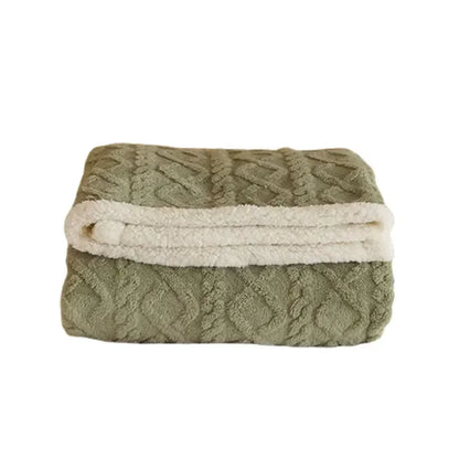 Superweiche Fleece-Kuscheldecke – Ihr Gemütlicher Begleiter für Herbst & Winter auf Sofa & Bett