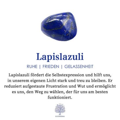 Lyra Amethyst Heilkristall Halskette - Natürliche Heilung und Schutz