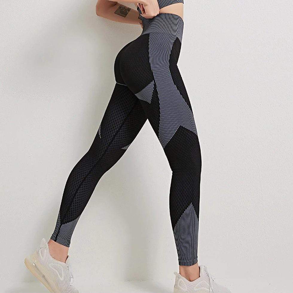 Sophia High-Waist Push-Up Kompressionsleggings - Formend und lifend