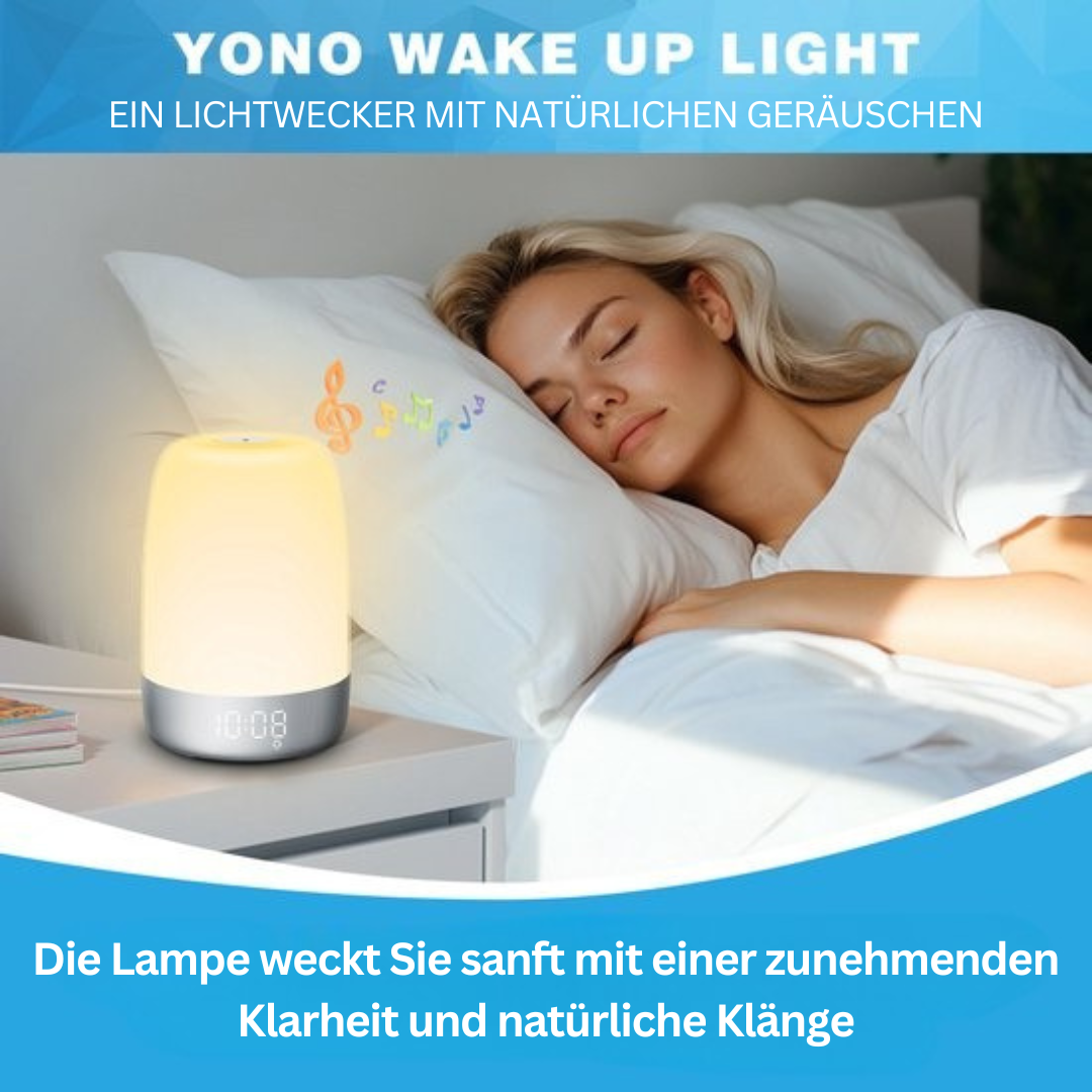 Aurora Aufwachlicht: Natürliche Klänge & Sonnenaufgangssimulation für einen entspannten Start in den Tag