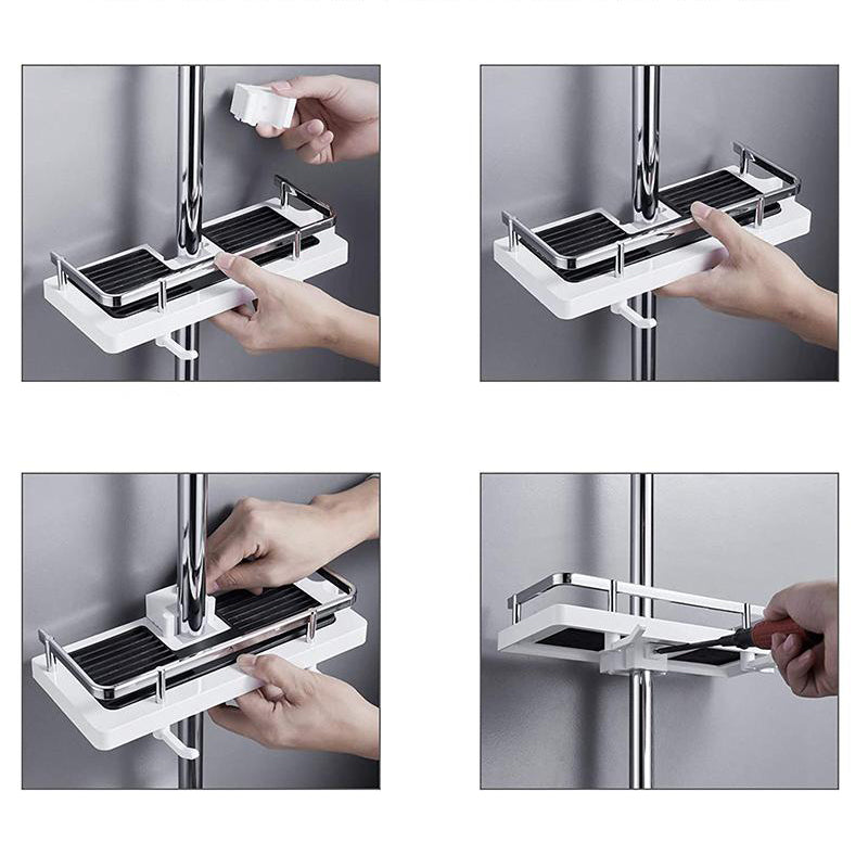 BathBuddy | Dusch-Organizer – Bohrenlose Installation!