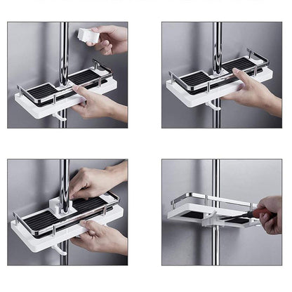 BathBuddy | Dusch-Organizer – Bohrenlose Installation!