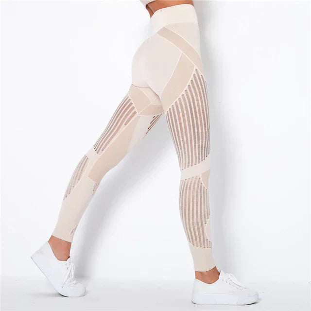 Anti-Cellulite Leggings mit hoher Taille - Kompression und Formgebung