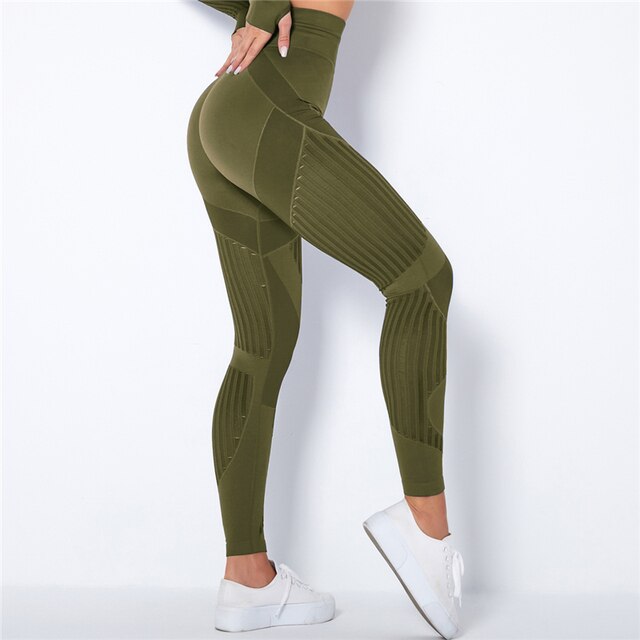 Anti-Cellulite Leggings mit hoher Taille - Kompression und Formgebung