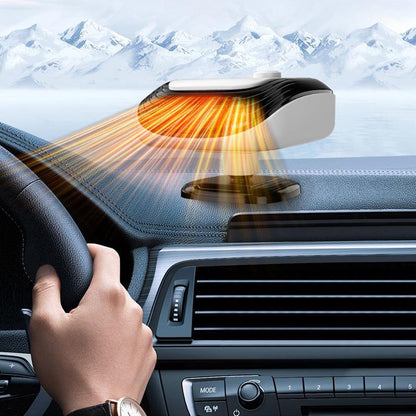 CozyDrive - Tragbarer Multifunktions-Autolüfter mit Heizfunktion