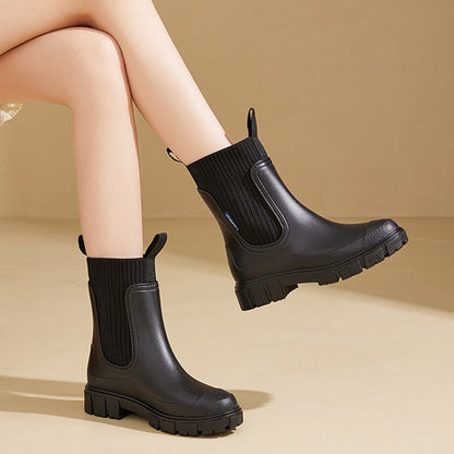 Modische Damen-Regenstiefel für den Herbst: Wasserdicht, warm & rutschfest für Komfort und Stil